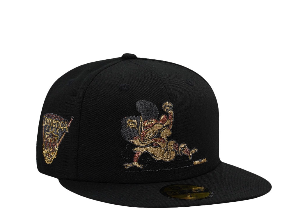 New Era Detroit Tigers Comercia Park Black Prime Edition 59Fifty Fitted Cap