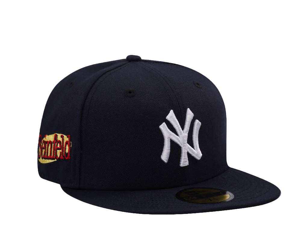 New Era New York Yankees Seinfeld Navy Prime Edition 59Fifty Fitted Cap