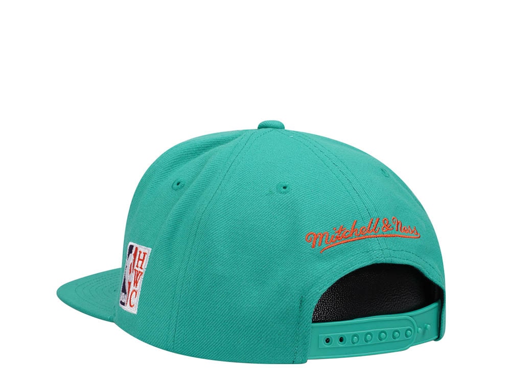 Mitchell & Ness Dallas Mavericks Desert Green Hardwood Classic All Star Weekend Snapback Cap