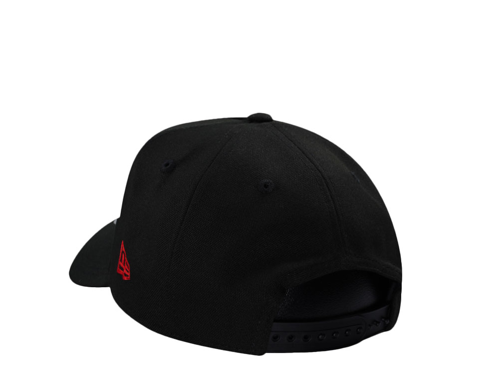 New Era Manchester United Fc Black Prime Edition 9Forty A Frame Snapback Cap
