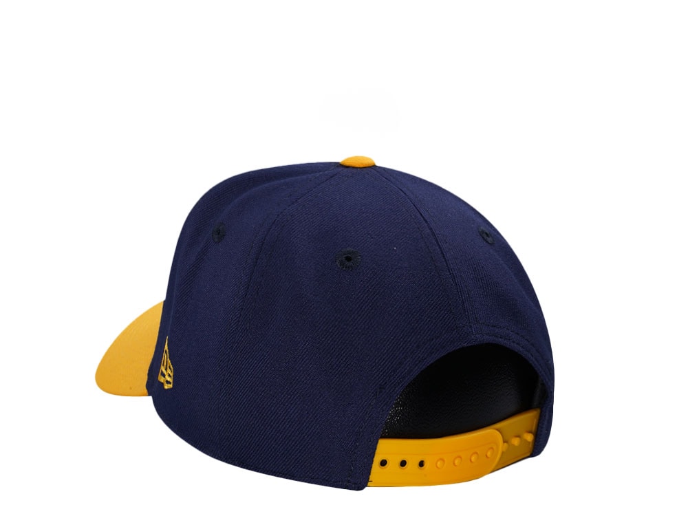 New Era Milwaukee Brewers Navy Classic Two Tone 9Forty A Frame Snapback Cap