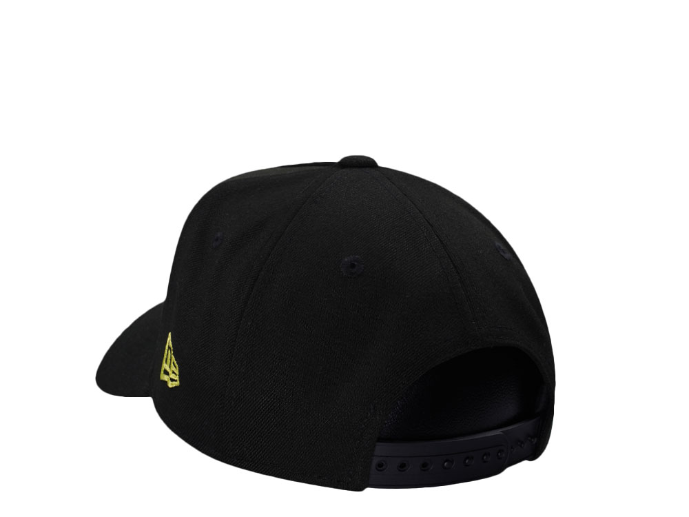 New Era Anaheim Ducks 10th Anniversary Neon Black Prime Edition 9Forty A Frame Snapback Cap