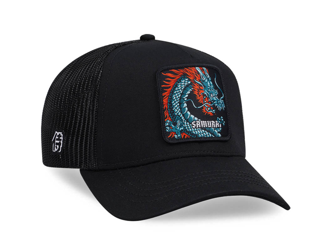 Capslab Fantastic Beasts Dragon Black Trucker Snapback Cap