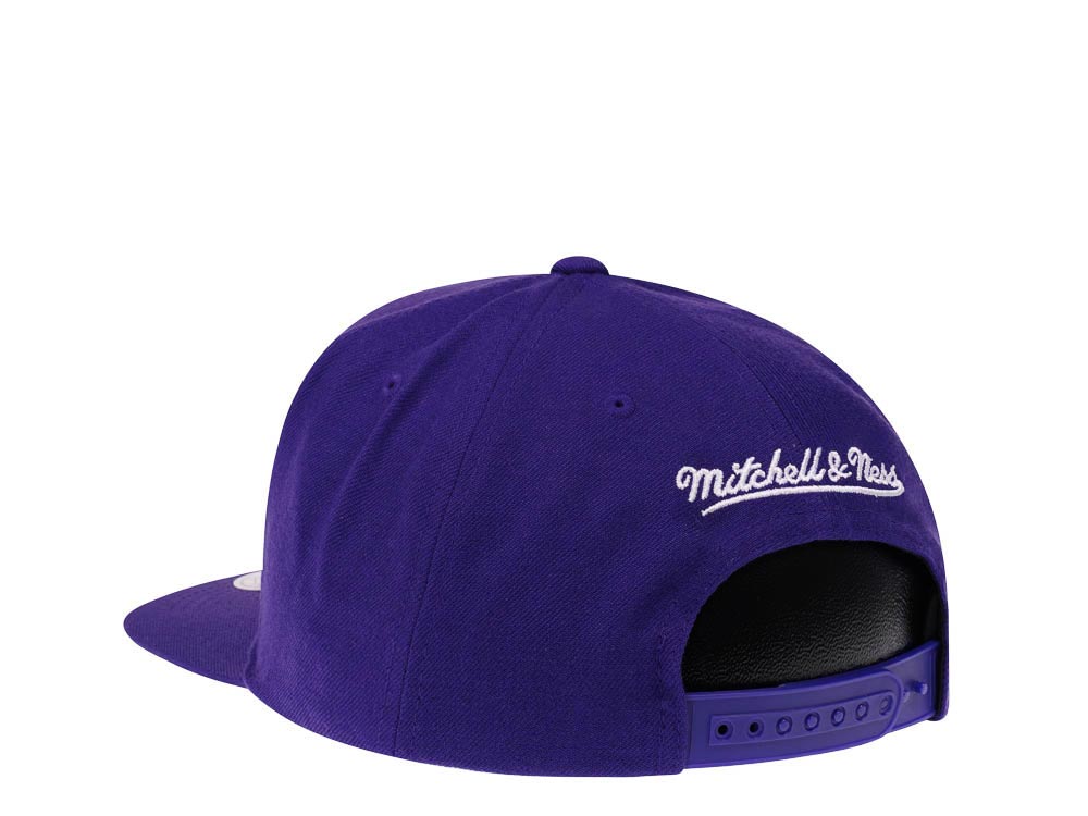 Mitchell & Ness Utah Jazz Hardwood Classics Purple Snapback Cap