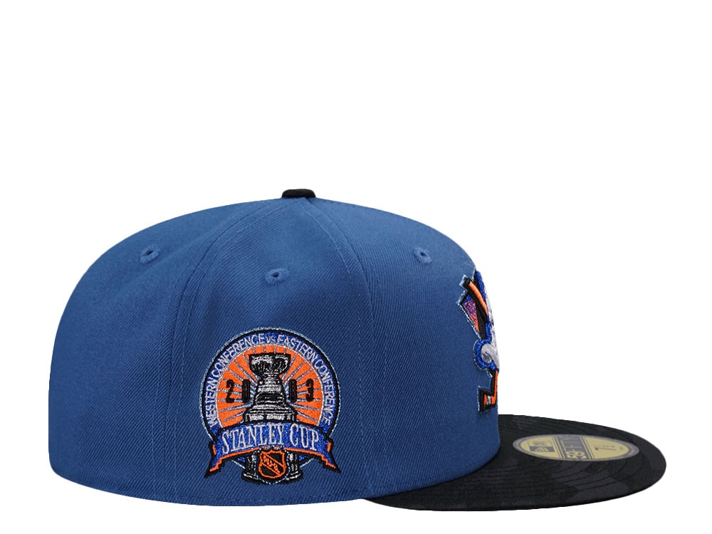 New Era Anaheim Ducks Stanley Cup 2003 Indigo Blue Two Tone Edition 59Fifty Fitted Cap