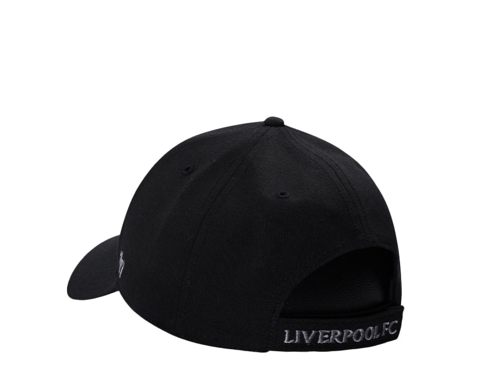 47Brand Liverpool FC Emblem Black MVP Strapback Cap