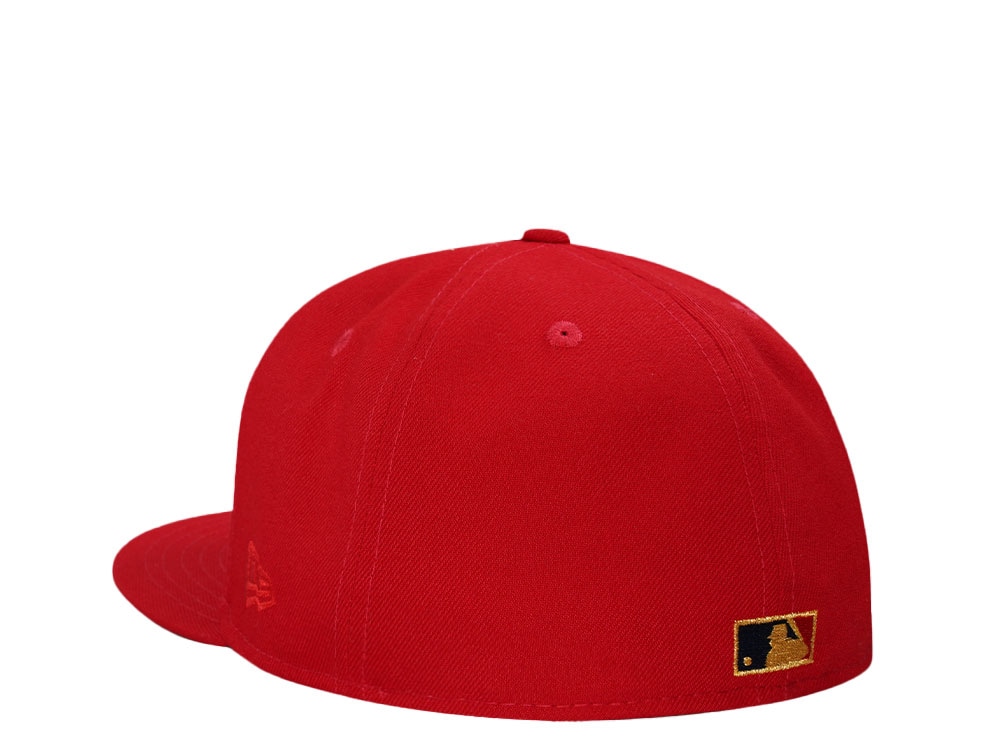 New Era Cleveland Indians 1948 Scarlet Red Throwback Edition 59Fifty Fitted Cap
