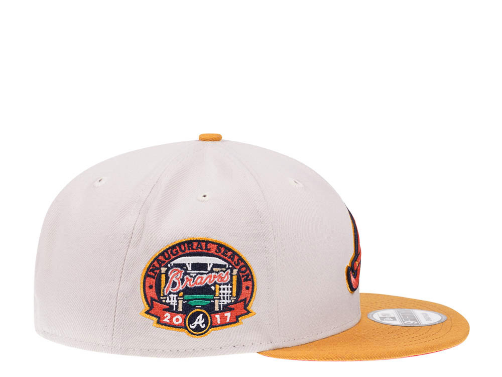 New Era Atlanta Braves Inaugural Season 2017 Two Tone Edition 9Fifty Snapback Cap