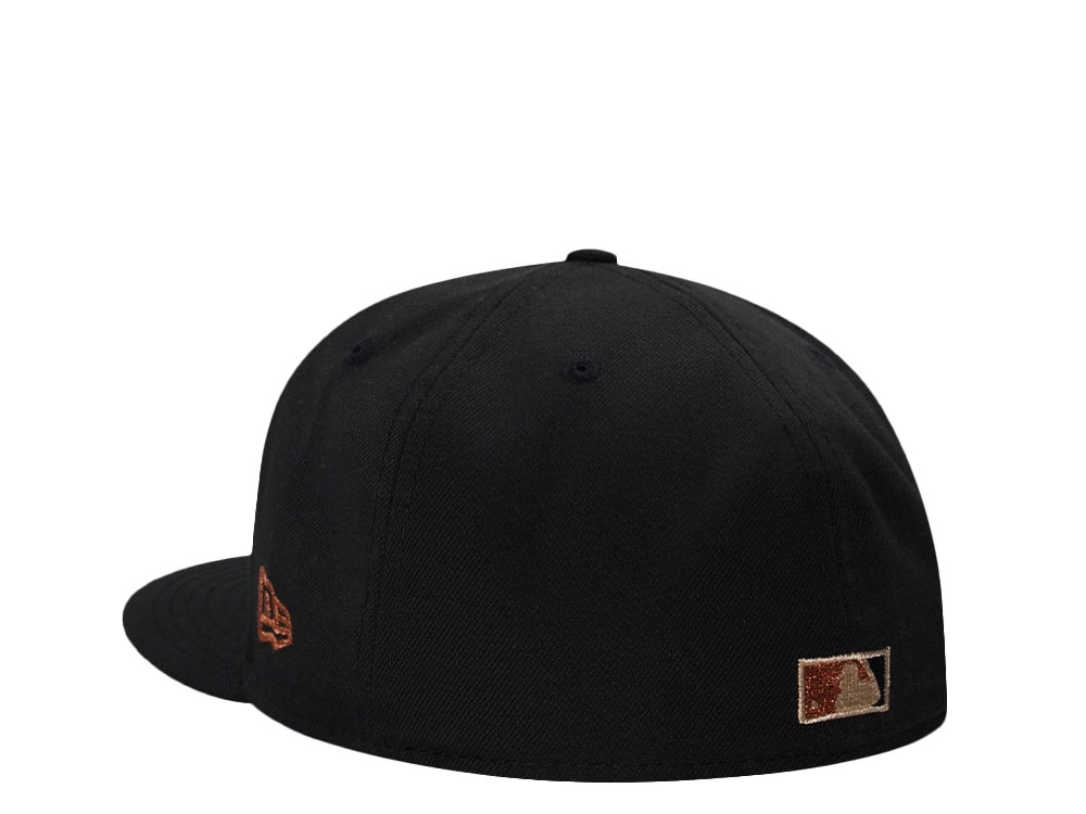 New Era San Francisco Giants Candlestick Park Black Copper Throwback Edition 59Fifty Fitted Cap