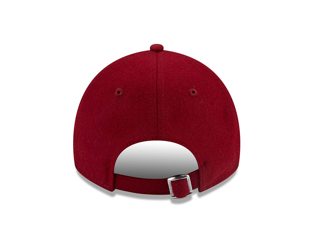 New Era Melton New York Est. 1920 Red 9Twenty Strapback Cap