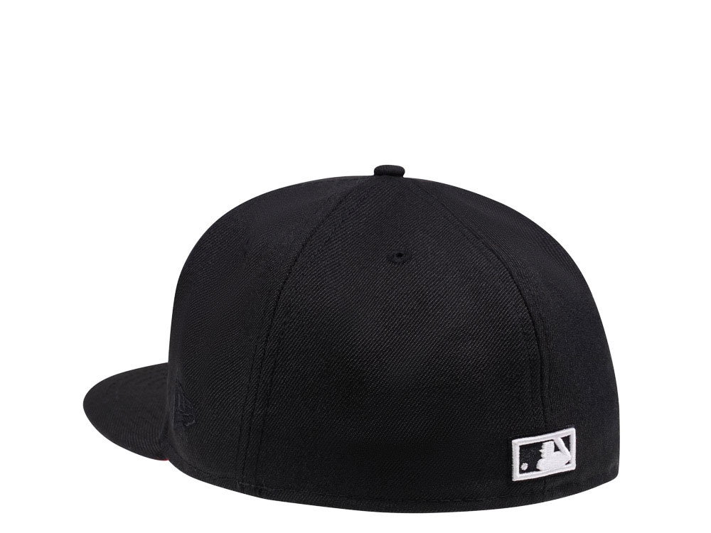 New Era New York Mets Subway Series Black and Red Edition 59Fifty Fitted Cap