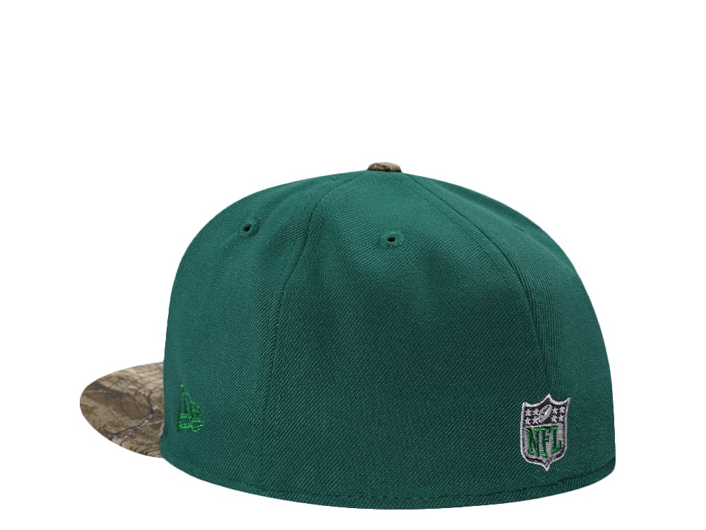 New Era New York Jets 50 Seasons Realtree Two Tone Edition 59Fifty Fitted Cap