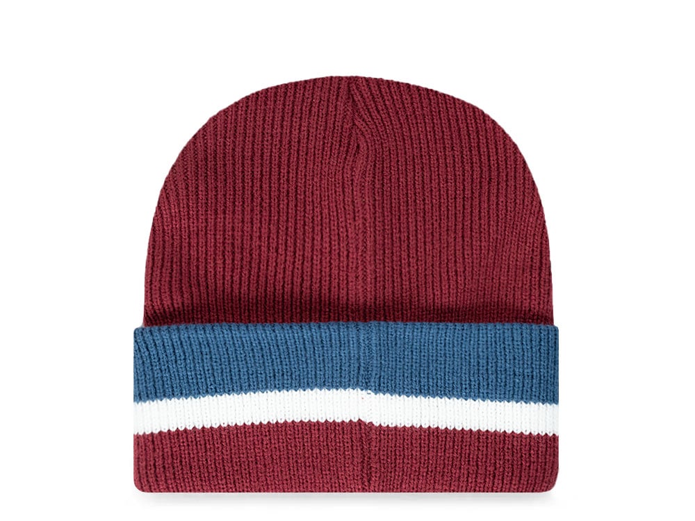 47Brand Colorado Avalanche Cardinal Split Knit