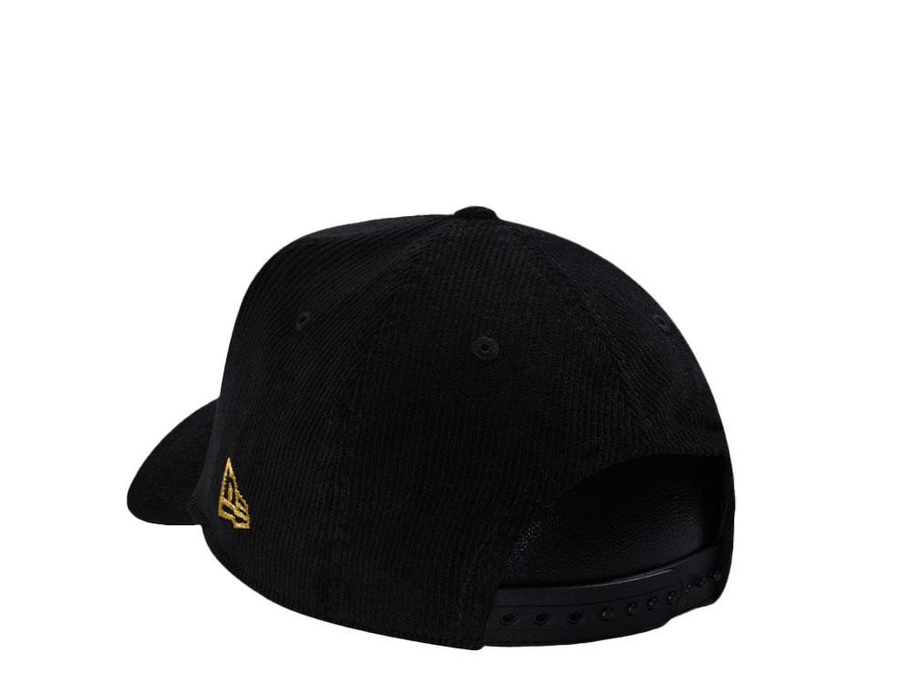 New Era New York Mets Shea Stadium Black Corduroy Edition 9Forty A Frame Snapback Cap