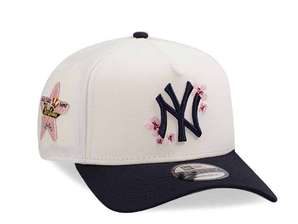 New Era New York Yankees All Star Game 1960 Chrome Two Tone Edition 9Forty A Frame Snapback Cap