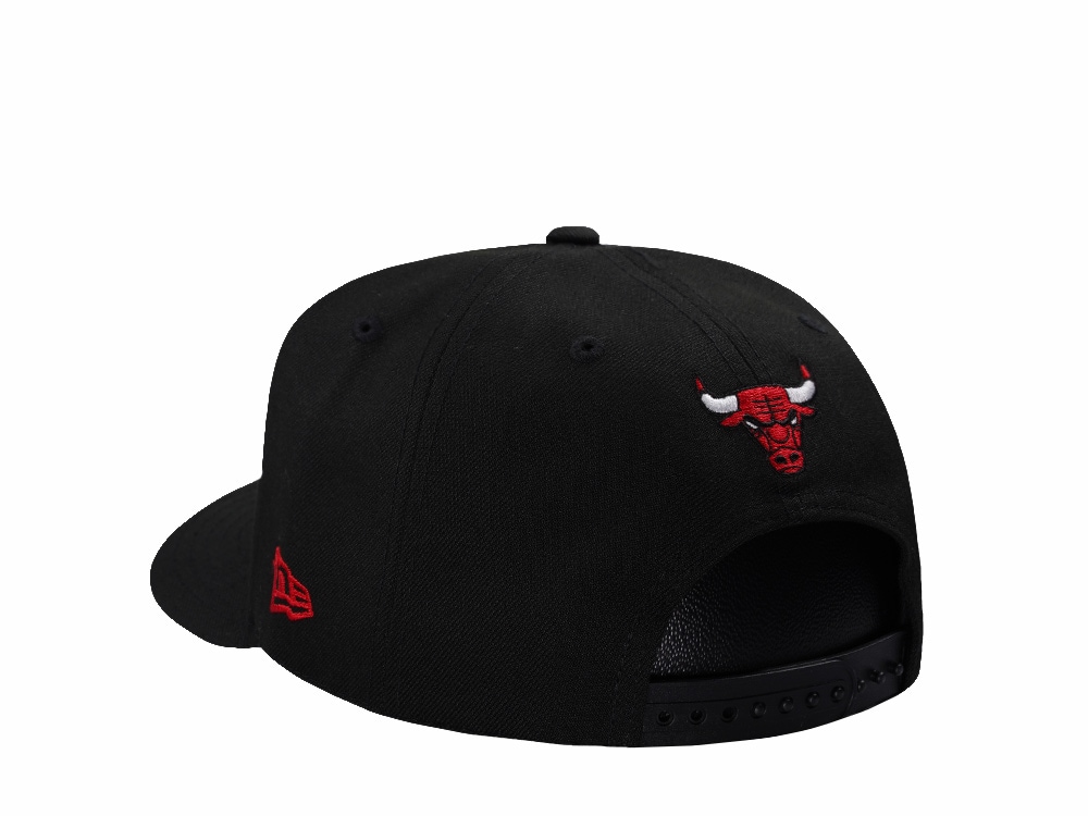 New Era Chicago Bulls Champions 1996 Black Prime Edition 9Fifty A Frame Snapback Cap