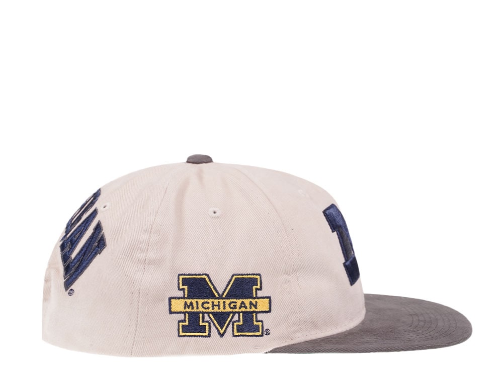 Mitchell & Ness Michigan Wolverines Deadstock Throwback Snapback Cap