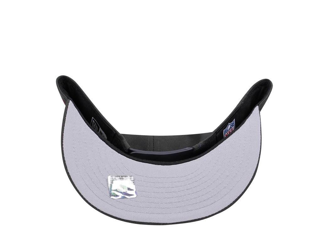 New Era Tampa Bay Buccaneers Gray Red Detail Edition 9Fifty Snapback Cap