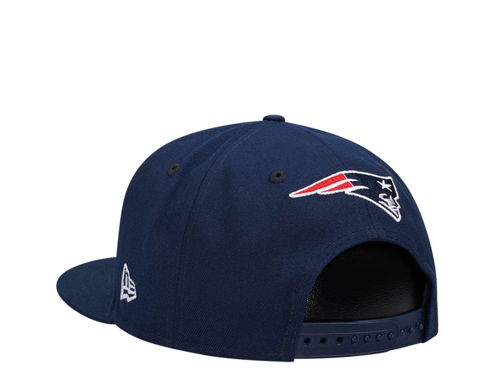 New Era New England Patriots Navy Initials Edition 9Fifty Snapback Cap