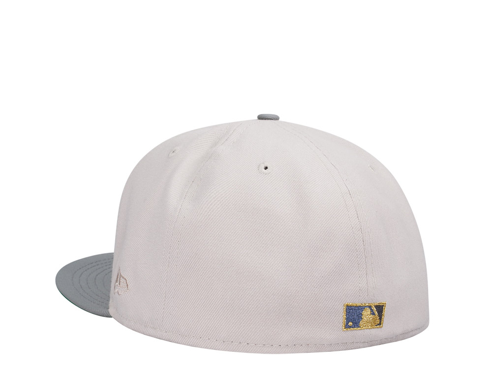 New Era San Francisco Giants 3-Time World Series Champions Stone Gold Two Tone Edition 59Fifty Fitted Cap