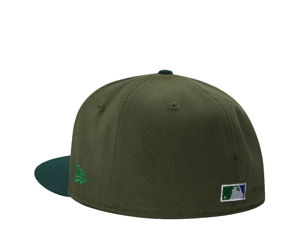New Era Chicago Cubs West Side Grounds Dark Green Two Tone Edition 59Fifty Fitted Cap