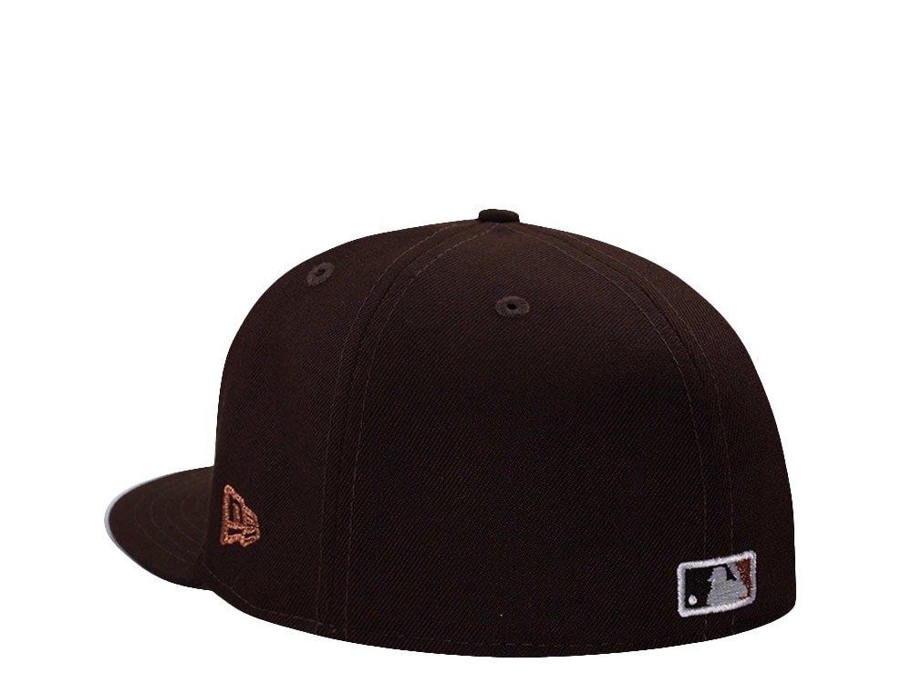 New Era Los Angeles Dodgers World Series 2025 Burnt Wood Prime Edition 59Fifty Fitted Cap