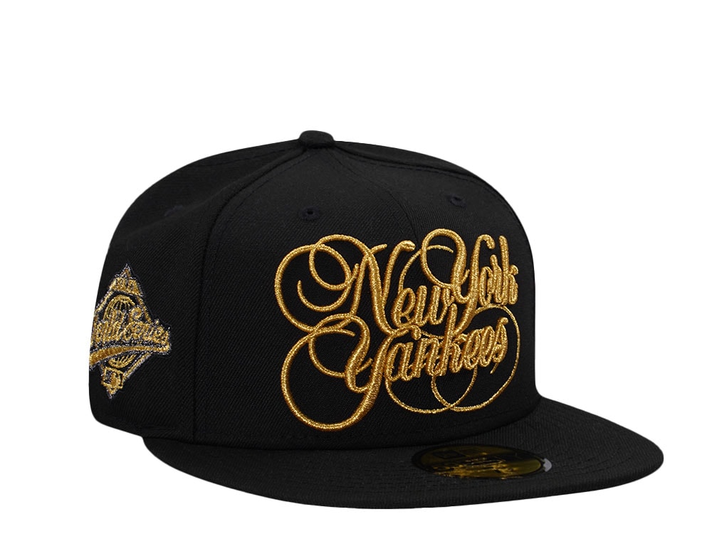 New Era New York Yankees World Series 1996 Black Gold Prime Edition 59Fifty Fitted Cap