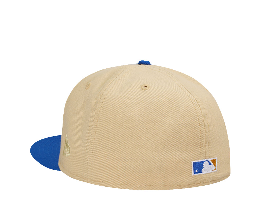 New Era Milwaukee Brewers All Star Game 2002 Vegas Gold Two Tone Edition 59Fifty Fitted Cap