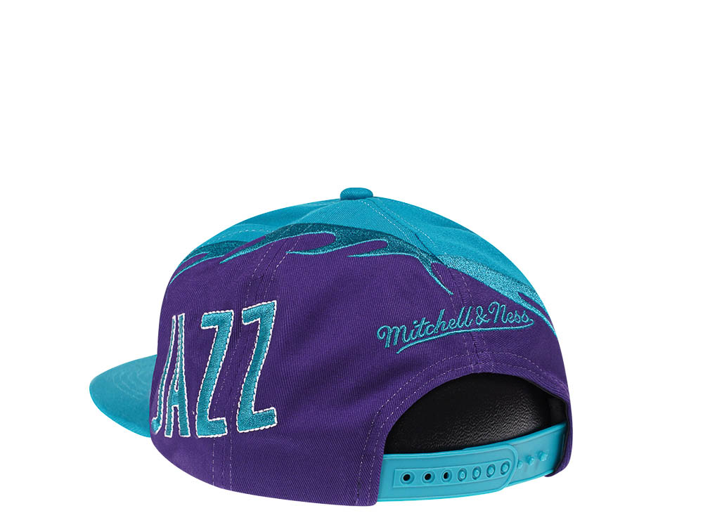 Mitchell & Ness Utah Jazz NBA Spiral Deadstock Hardwood Classic Snapback Cap