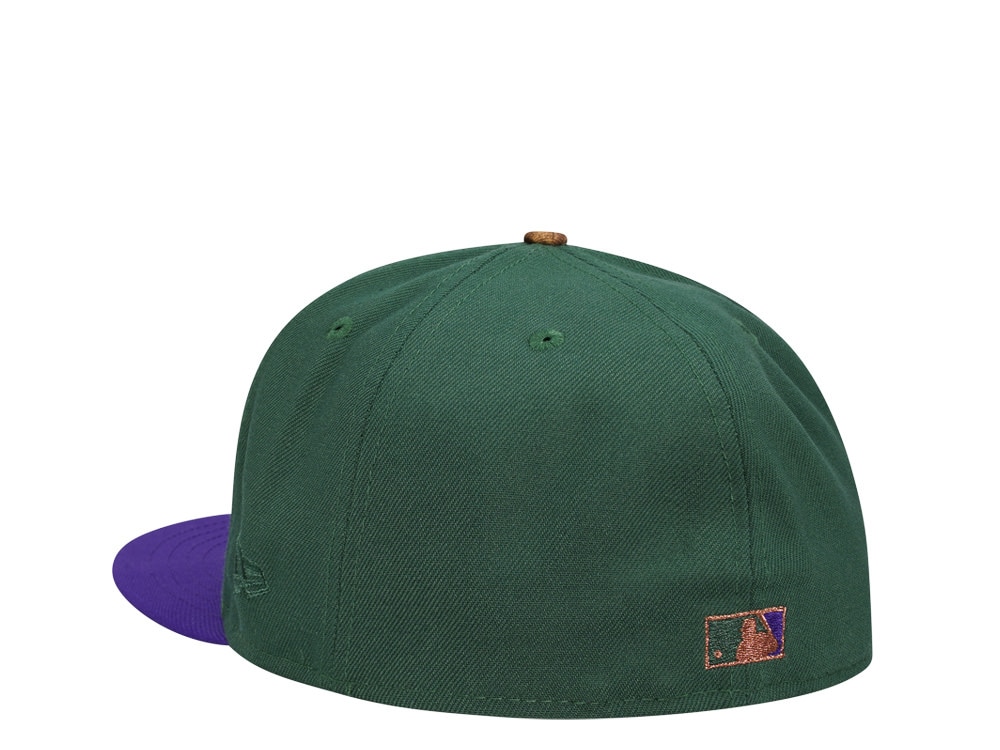 New Era Colorado Rockies Coors Field 1995 Purple Realtree Two Tone Edition 59Fifty Fitted Cap