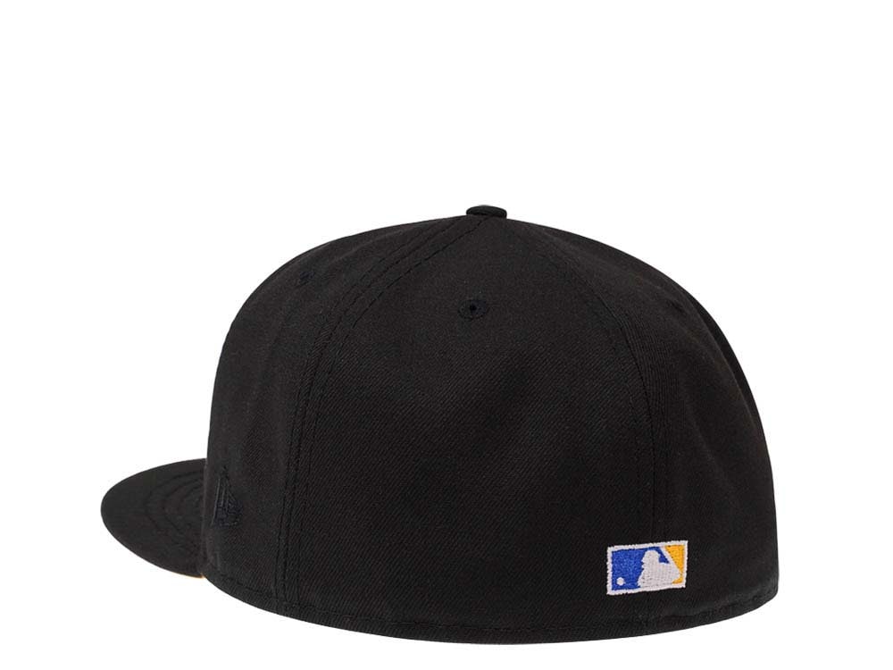 New Era Seattle Mariners 40th Anniversary Black Yellow Edition 59Fifty Fitted Cap