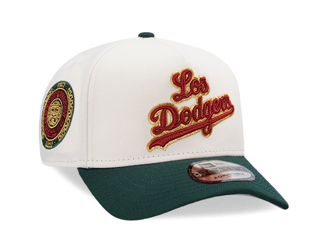 New Era Los Angeles Dodgers Script Chrome Two Tone Edition 9Forty A Frame Snapback Cap