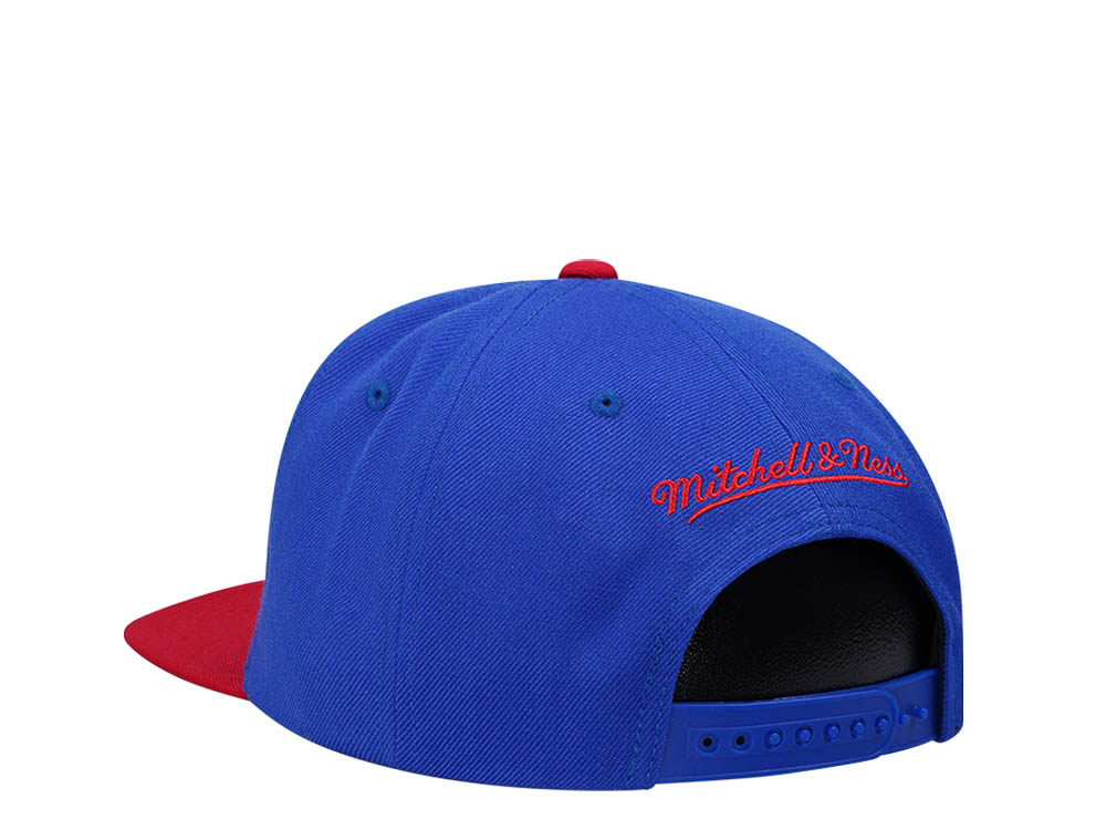 Mitchell & Ness Washington Wizards Team Two Tone 2.0 Blue Snapback Cap
