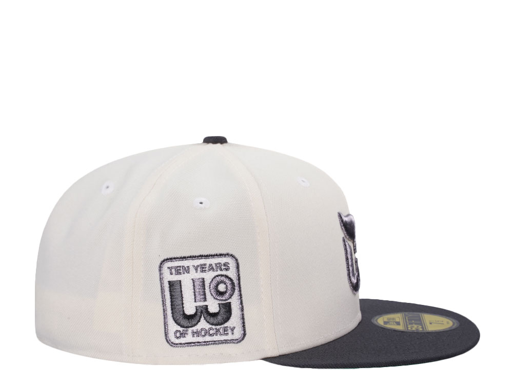 New Era Hartford Whalers 10th Anniversary Chrome Two Tone Edition 59Fifty Fitted Cap
