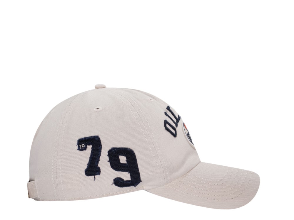 47Brand Edmonton Oilers Sandstorm Clubhouse Clean up Snapback Cap