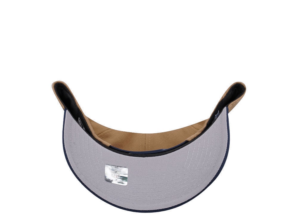 New Era New York Giants Khaki Two Tone Edition 9Forty A Frame Snapback Cap