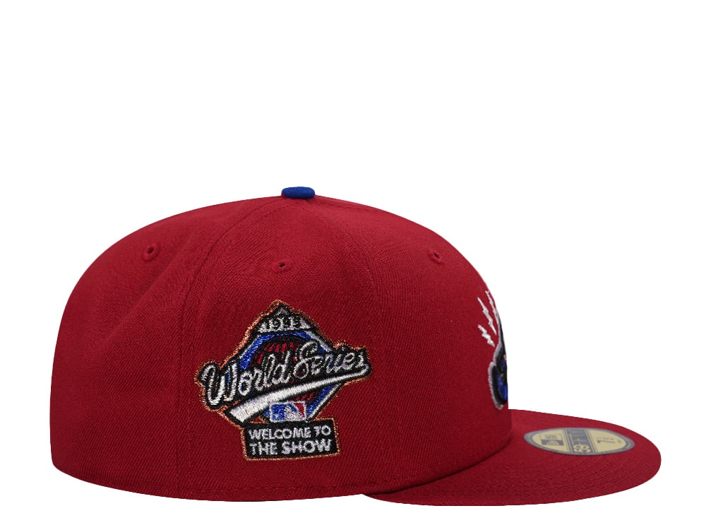 New Era Atlanta Braves World Series 1995 Pinot Prime Edition 59Fifty Fitted Cap