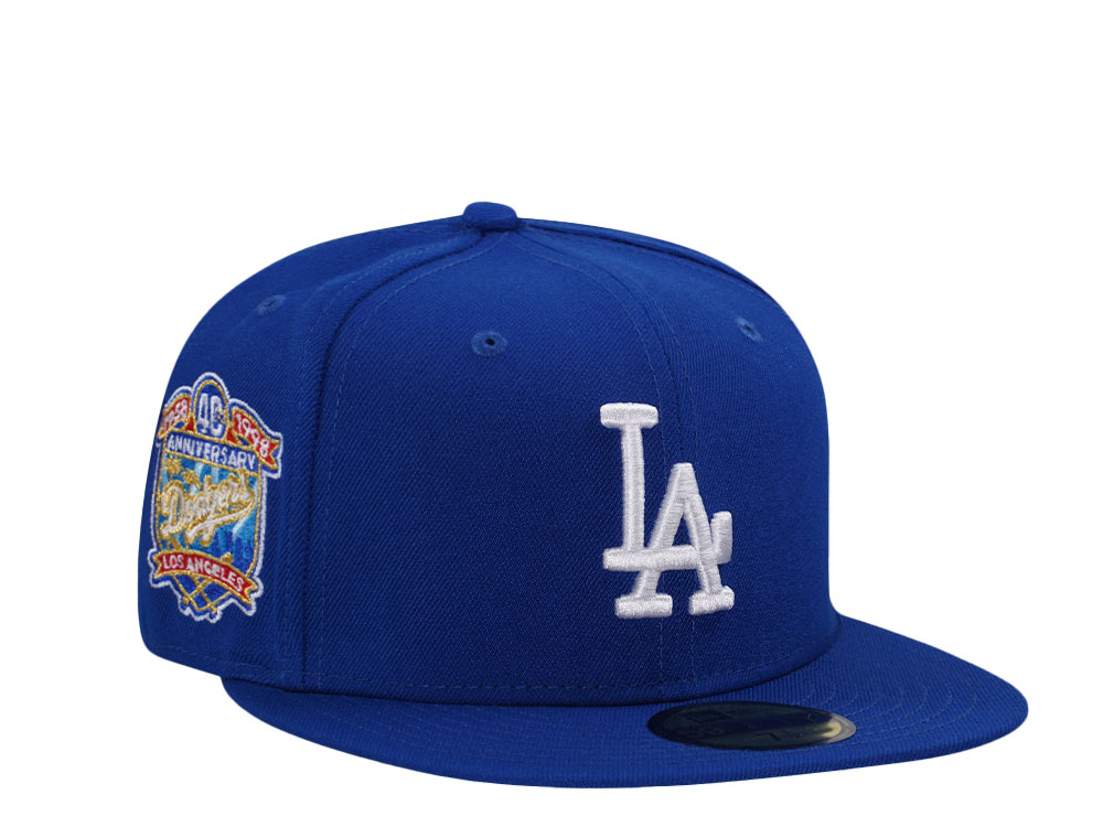 New Era Los Angeles Dodgers 40th Anniversary Royal Classic Edition 59Fifty Fitted Cap