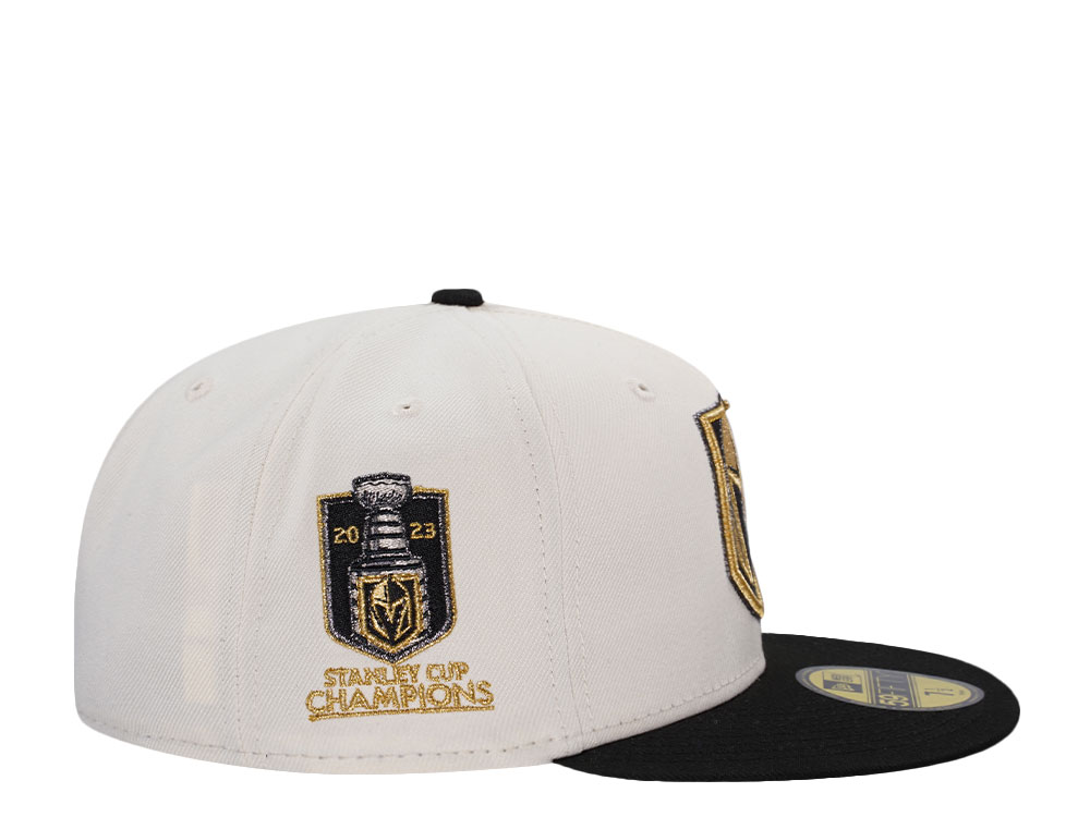 New Era Vegas Golden Knights Stanley Cup Champions 2023 Chrome Two Tone Edition 59Fifty Fitted Cap