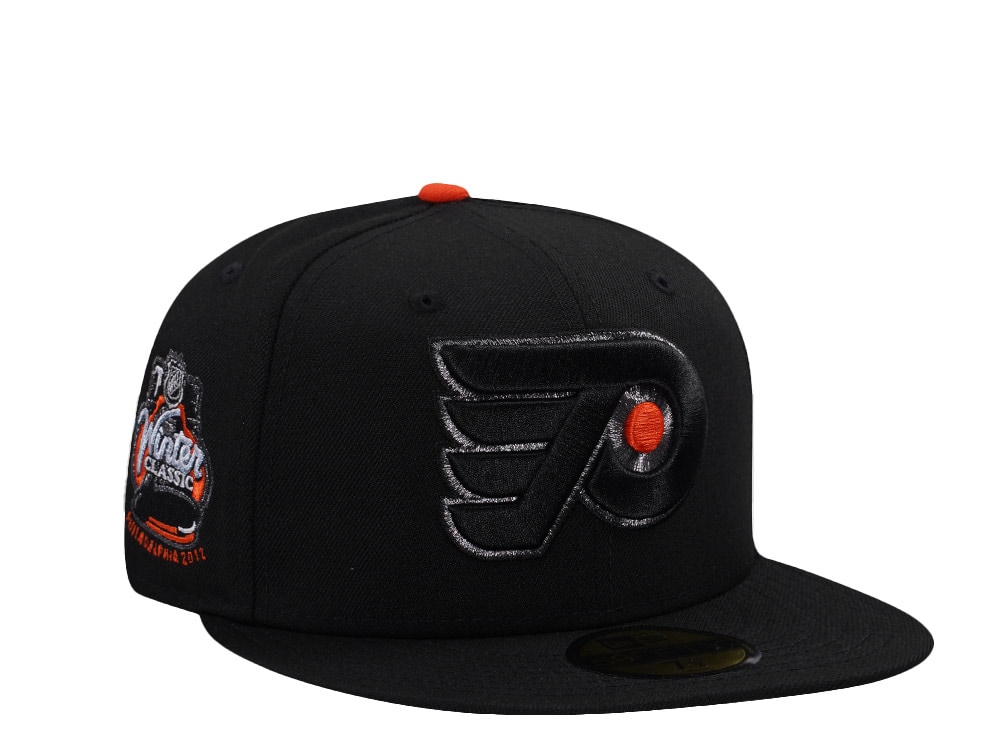 New Era Philadelphia Flyers Winter Classic 2012 Black Prime Edition 59Fifty Fitted Cap