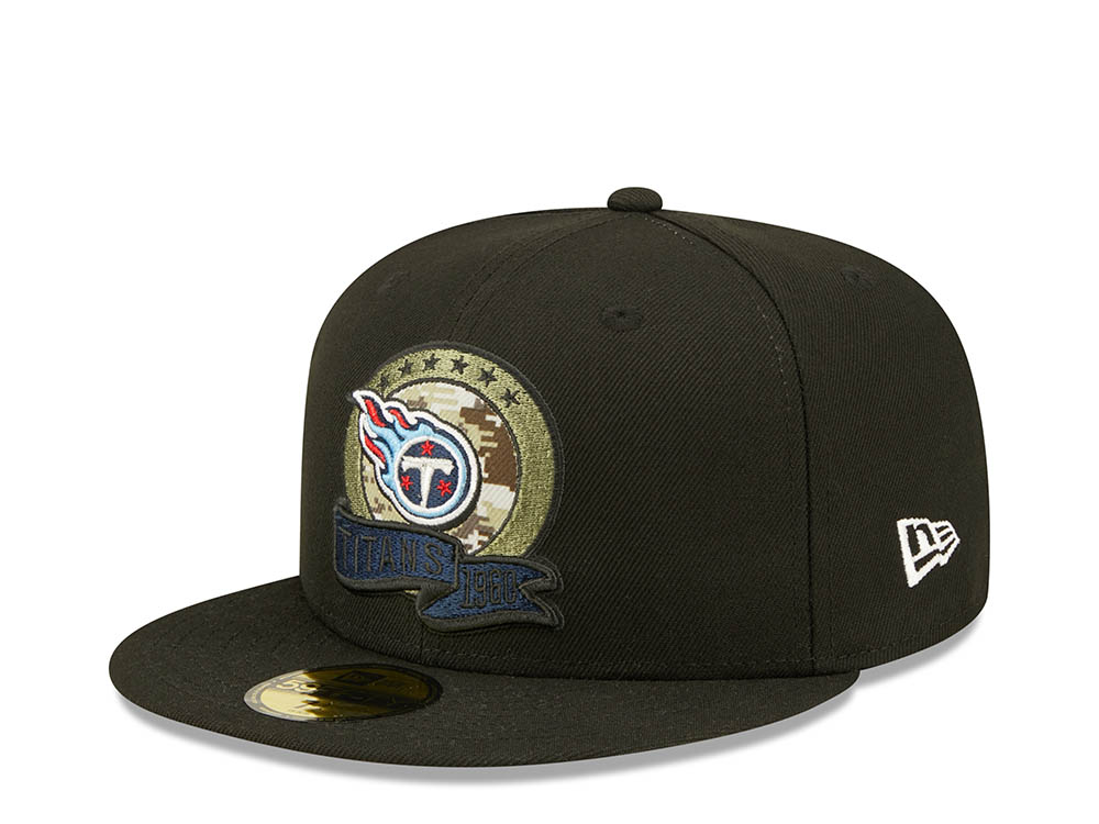 New Era Tennessee Titans Salute to Service 2022 Fitted 59Fifty Cap