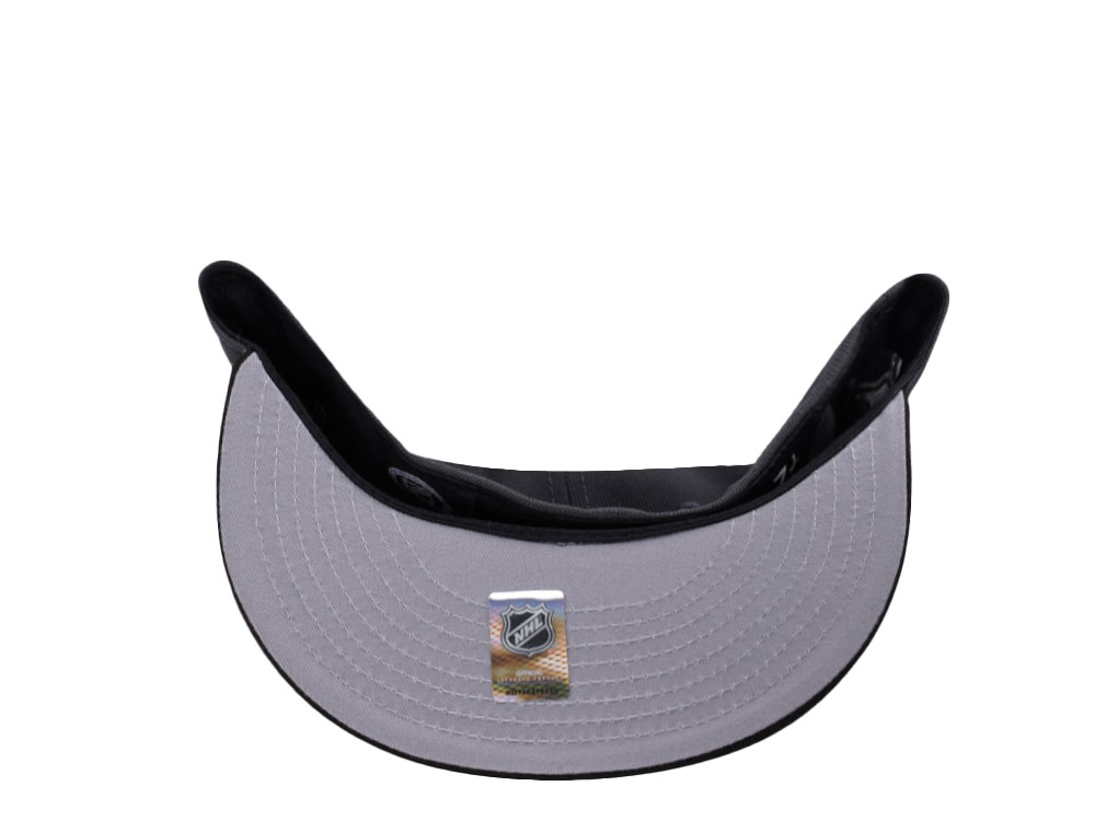 New Era Anaheim Ducks 25th Metallic Dark Graphite Two Tone Edition 59Fifty Fitted Cap