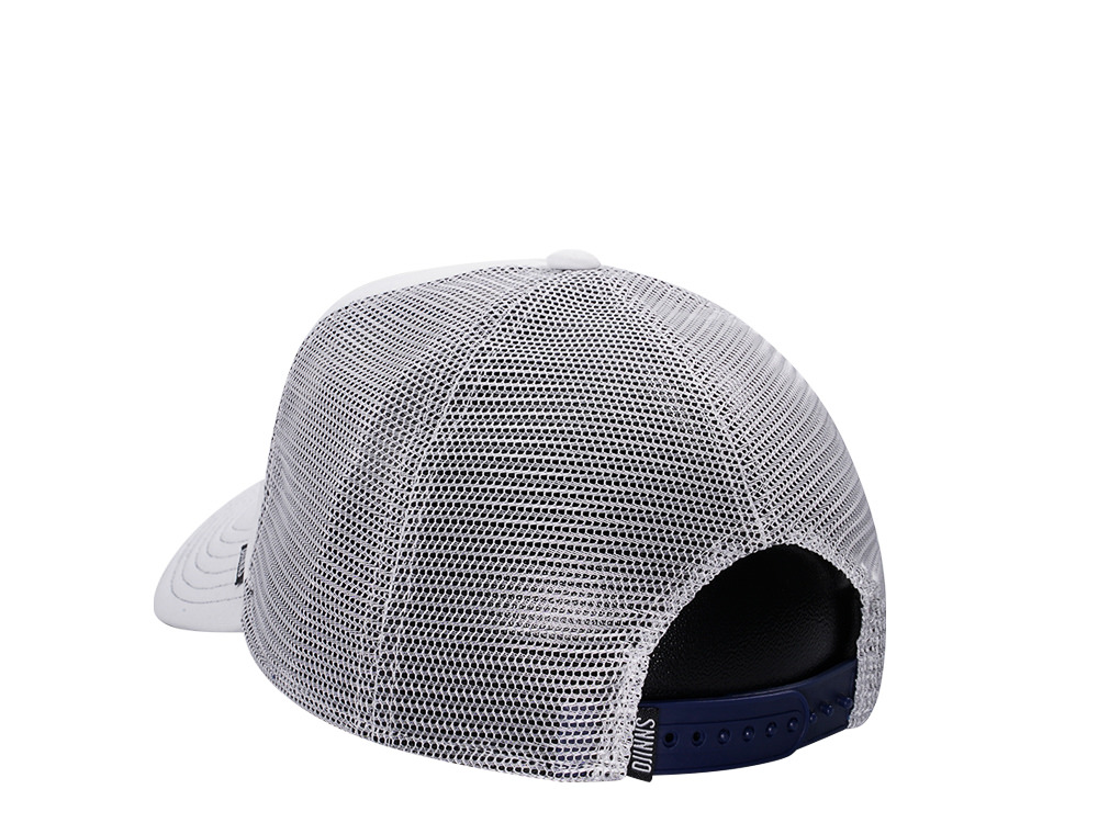 Djinns Foam White Trucker Snapback Cap