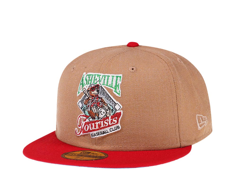New Era Asheville Tourists Winter Metallic Two Tone Edition 59Fifty Fitted Cap