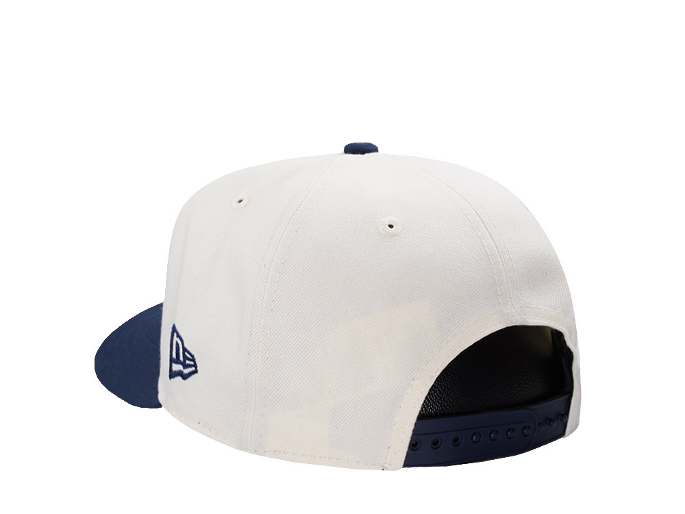 New Era New England Patriots 50th Anniversary Chrome Two Tone Edition 9Fifty A Frame Snapback Cap