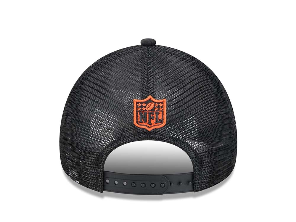 New Era Cincinnati Bengals Sideline 2024 9Forty A Frame Trucker Snapback Cap