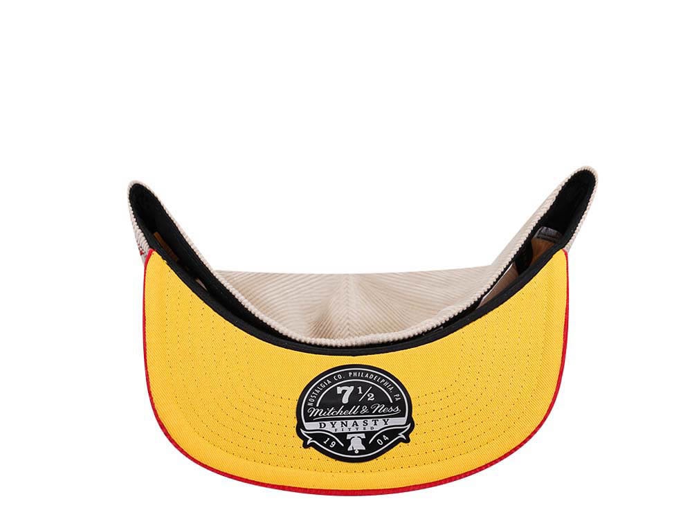 Mitchell & Ness Atlanta Hawks All Star 2003 Two Tone Hardwood Classic Cord Edition Dynasty Fitted Cap