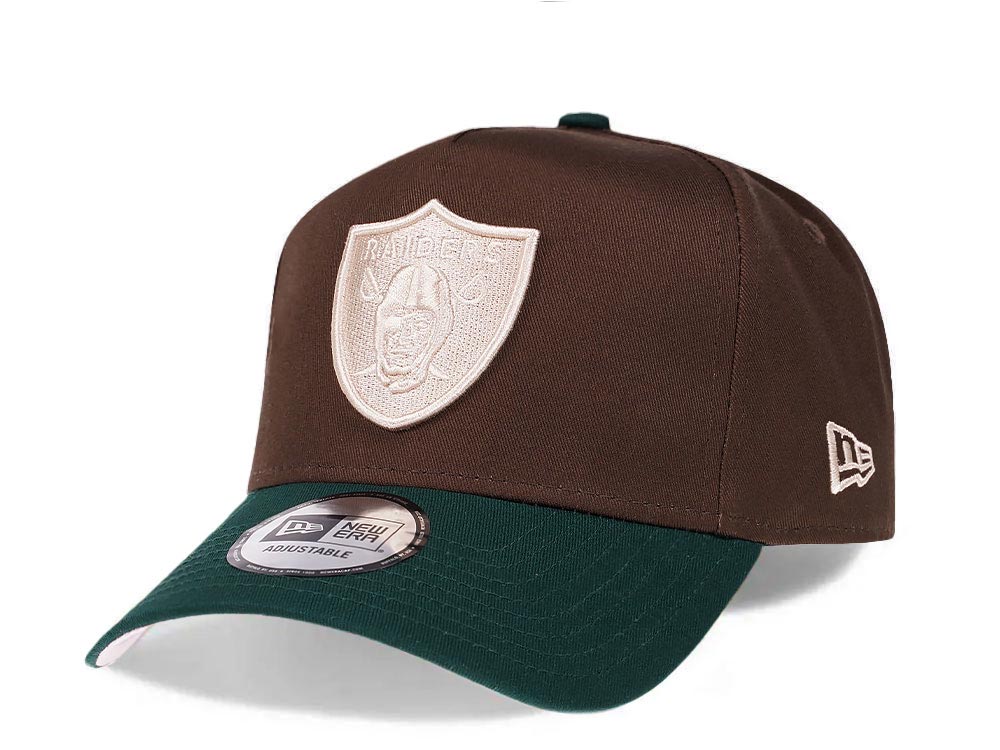 New Era Las Vegas Raiders Forrest Pink Two Tone Edition 9Forty A Frame Snapback Cap