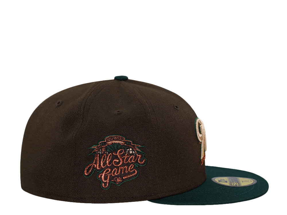 New Era Milwaukee Brewers All Star Game 2002 Forest Two Tone Edition 59Fifty Fitted Cap
