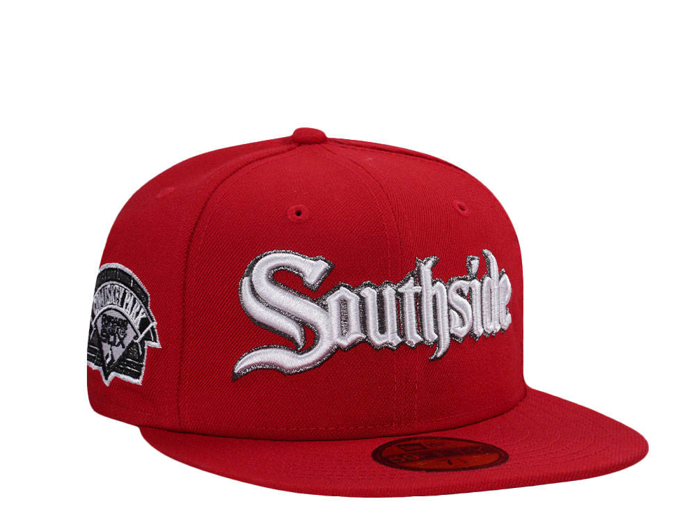 New Era Chicago White Sox Comiskey Park Red Prime Edition 59Fifty Fitted Cap